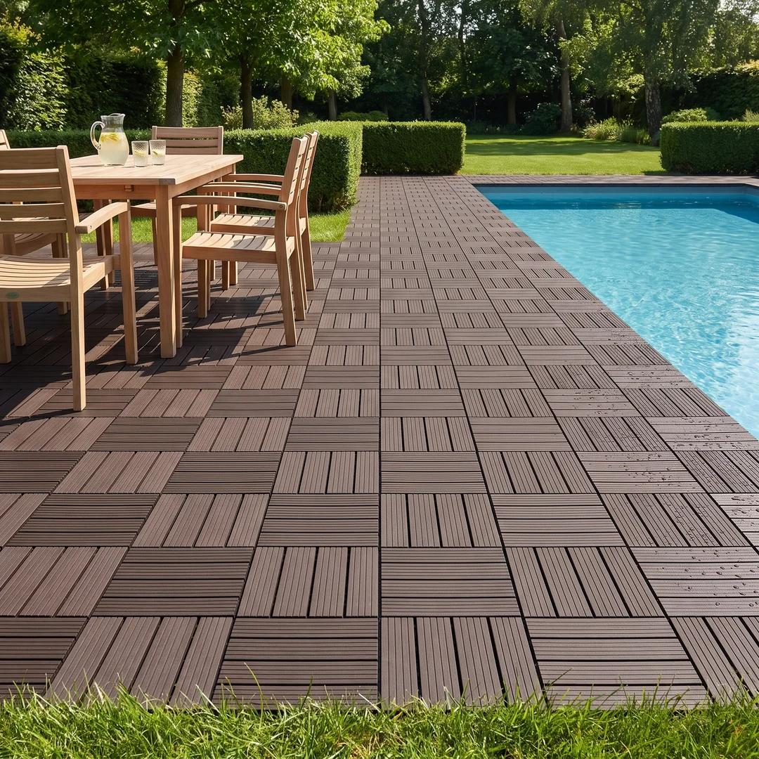 TERRON - plasticna podna obloga decking (1m²)
